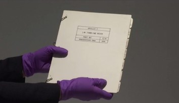 Výročí mise Apollo 11: Zápisník z vesmíru se vydražil za sto milionů!