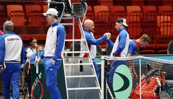 Drama při Davis Cupu v Jihlavě. Během zápasu zkolaboval fanoušek
