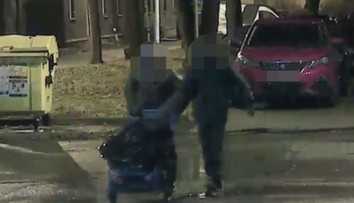 Vzali kárku a vyrazili na lup kovů. Plné vozítko ale neuniklo kamerám strážníků