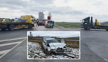 Tragická autonehoda na Kladensku. Osmnáctiletý řidič vyvázl bez zranění