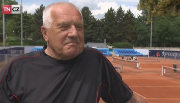 Klaus slavil 75. narozeniny tenisem! VELKÝ ROZHOVOR