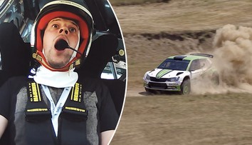 Redaktora autoTN.cz svezl profi závodník rallye! VIDEO z kabiny