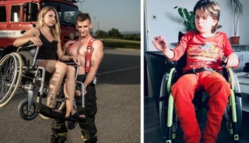 Hasiči pro nemocnou Aničku: Pro dobrou věc šly svršky dolů!