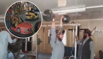 Se samopalem na kolotoči. Bizarní záběry z Afghánistánu baví svět