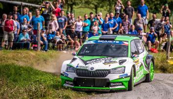 Ve Valašské rallye byl nejlepším Čechem Kopecký, zvítězil Grjazin