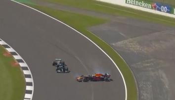 Drama ve formuli 1! Hamilton vyřadil Verstappena a dojel si pro výhru