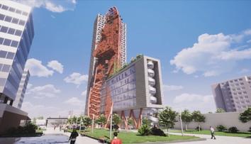 V Praze vyroste nová nejvyšší budova Česka. Projekt s lodí schválili radní