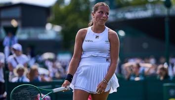 Mladé tenistce bouchly ve Wimbledonu nervy. Hodila raketu mezi diváky