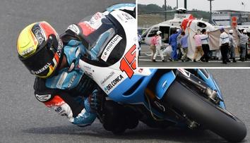 STRACH v MotoGP: De Angelis po těžkém pádu krvácí do mozku!