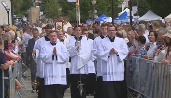 Na Velehradě se uskutečnila národní pouť. Zúčastnilo se jí 20 tisíc lidí
