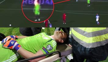 Pyro není zločin? Ruský brankař Akinfejev skončil v nemocnici