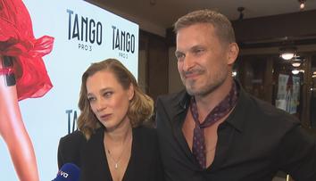Pražská Lucerna hostila premiéru filmu Tango pro 3. Září Boková a Koleník