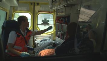 Děti si hrály na parapetu, spadly ze čtyř metrů! Zachránila je tráva