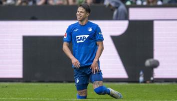 Hložek se vrátil po půlročním zranění. Jeho Hoffenheim nestačil na Dortmund