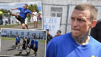 Fotbal za mřížemi: Ruští reprezentanti ladí formu ve vězení