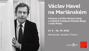 Praha připomene Václava Havla lavičkou a koncertem