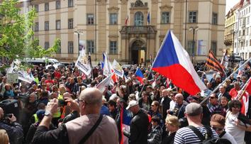 První máj v Praze: Demonstrace a oslavy. K potyčkám nedošlo