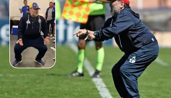 Maradona řádil v šatně, po první výhře to rozjel ve velkém stylu