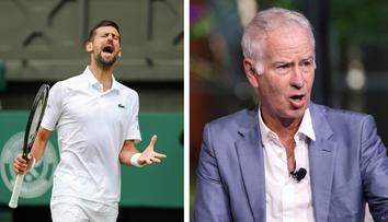 Ať skončí, pokud chce hrát takhle, šil McEnroe do Djokoviče. Pak Srb zabral