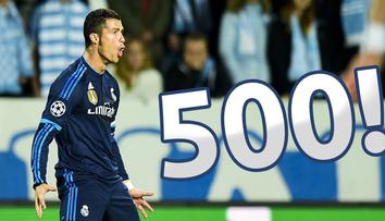 500! Fenomenální Ronaldo pokořil bájnou gólovou metu