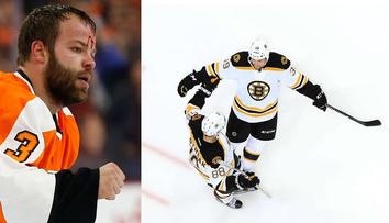 Češi byli vidět: Gudas rozdával rány, Pastrňák i Hudler radost