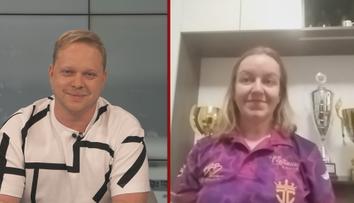 Beau řádí jako Littler. Na šampionátu se konala svatba, říká první Češka na MS