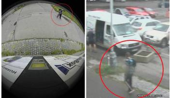 Muž osahával dívky na strahovské koleji. Policie ukázala nové video