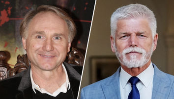 Spisovatel Dan Brown do nebes vychválil Prahu i pivo. Setkal se s Petrem Pavlem