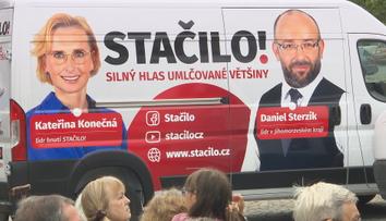 Stát stranám vyplatí přes půl miliardy. Jenom Stačilo! získá přes 24 milionů