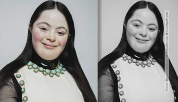 Dívka s Downovým syndromem rozzářila titulní stranu módního časopisu