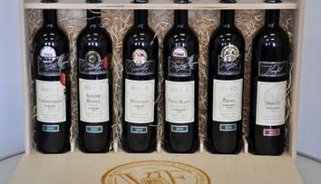 ZNÁME TŘI VÝHERCE bedny šesti výběrových vín od Vinařství Vinofol