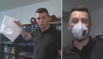 Nesehnali jste ochrannou roušku? Nevadí, vyrobte si ji sami doma