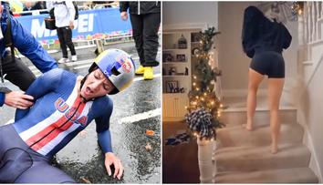 Krásná cyklistka se vrací po těžkém zranění. Fanoušky potěšila videem