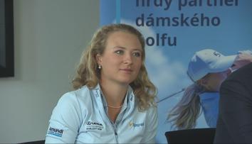 Golfistka Kousková se těší do Kácova. Typický obrázek české krajiny, říká