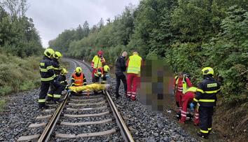 Mladou dívku na Bruntálsku srazil vlak. Přežila s rozsáhlými zraněními
