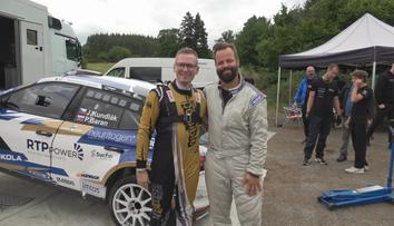 Gudas si odskočil od hokeje. Vyzkoušel si roli rallyového navigátora