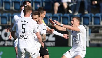 Slovácko v přestřelce poslalo Duklu do baráže o první ligu