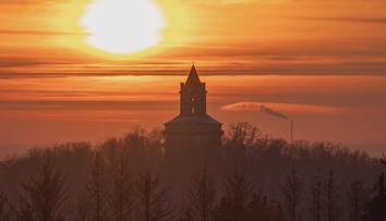 Nebe jako z obrázku. Bouře vytvořila na obloze magické scenérie