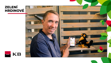 Zelený hrdina a jeho mobilní aplikace pomáhá se zaléváním stromů ve městech