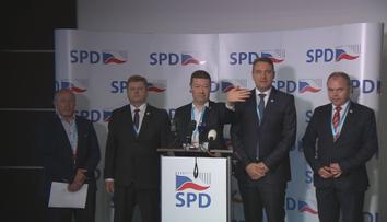Hnutí SPD by podpořilo vládu odborníků, na sjezdu změnilo název