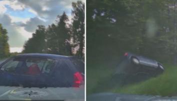 VIDEO: Dacia ujížděla policii rychlostí skoro 200 km/h. Zastavili ji PIT manévrem