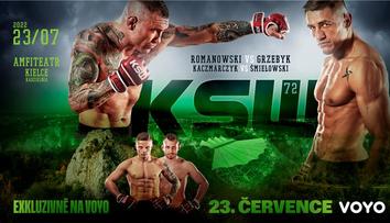 Sledujte KSW 72 pod širým nebem už dnes večer. Do akce jde polský "Rocky"