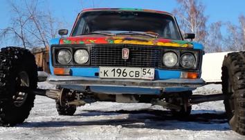 Legendární žigulík jako driftující monstrum. Přežije fakt všechno?