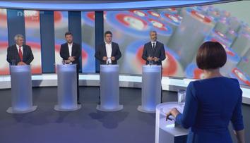 Vtipný moment debaty na Nově: Šlachtovi vyklouzlo sprosté slovo