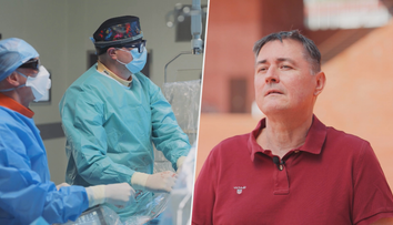 Pan Hynek na hodinu zemřel. Dnes si bez následků užívá života