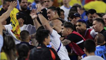 Nechutná dohra semifinále Copy América. Núñez se porval s fanoušky