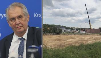 Stavba zahájena! Prezident začal budovat vysněný bungalov! VIDEO
