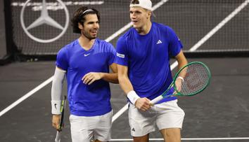 Menšík pomohl týmu Evropy ovládnout Laver Cup. Zářil ve čtyřhře po boku Alcaraze
