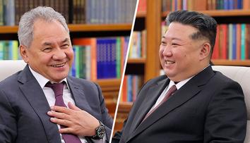 Kim Čong-un přijal v KLDR Šojgua. Rusko jako vždy určitě zvítězí, rozplýval se