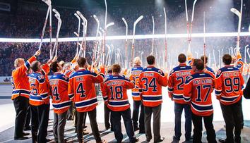 Dojemné sbohem! Gretzky a spol. se loučili s Rexall Place